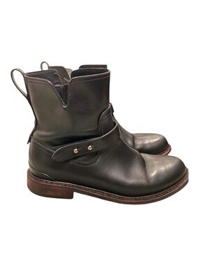 rag & bone Ashford Moto Boots Black Size 39.5 (8 N)